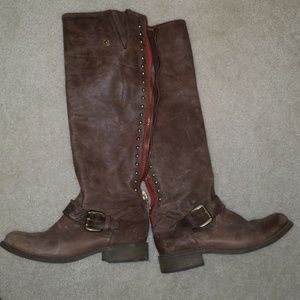 Steve Madden  Lynet Full Zip Boots